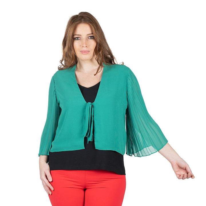 Oltre Tempo Coprispalle georgette chiffon con maniche ampie Qualità Garantita
