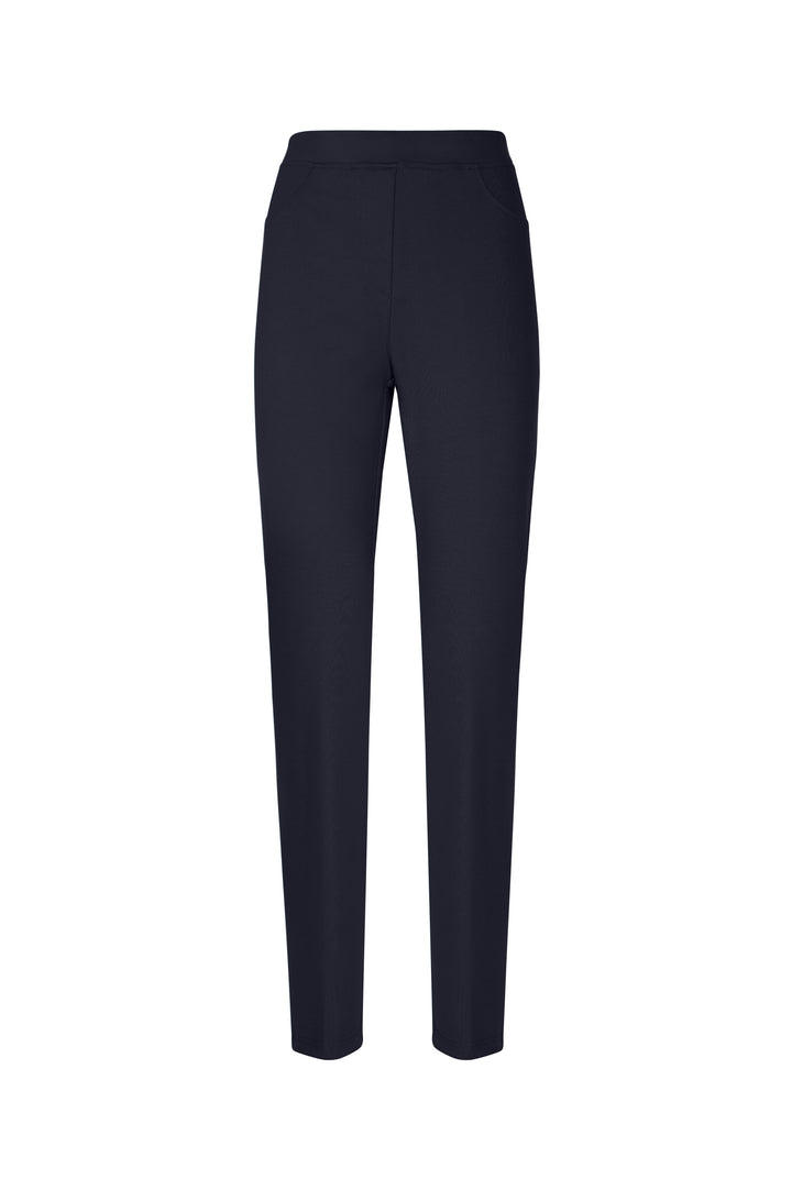 Oltre Tempo Pantalone dritto in punto milano con elastico in vita Sottocosto