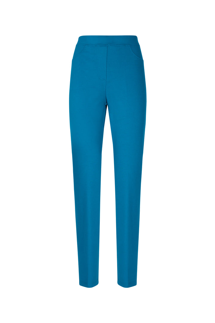Oltre Tempo Pantalone dritto in punto milano con elastico in vita Sottocosto