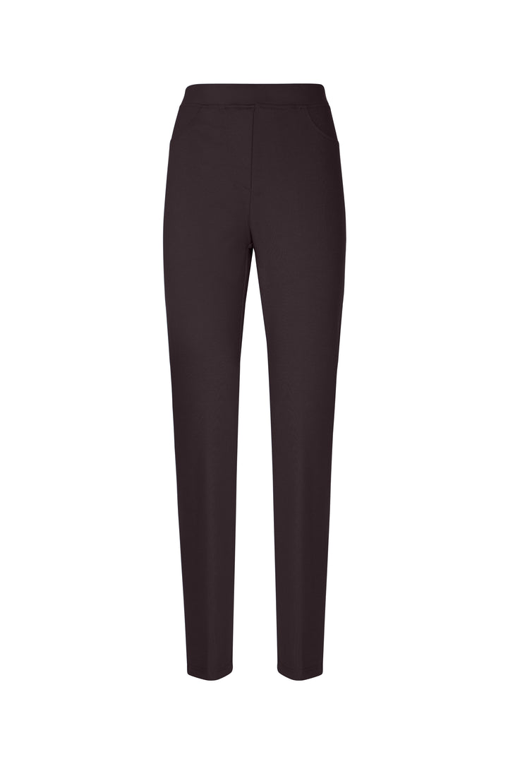 Oltre Tempo Pantalone dritto in punto milano con elastico in vita Sottocosto