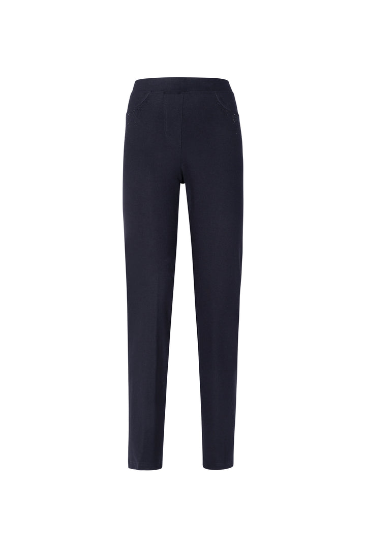 Oltre Tempo Pantalone in punto milano di viscosa con strass Online