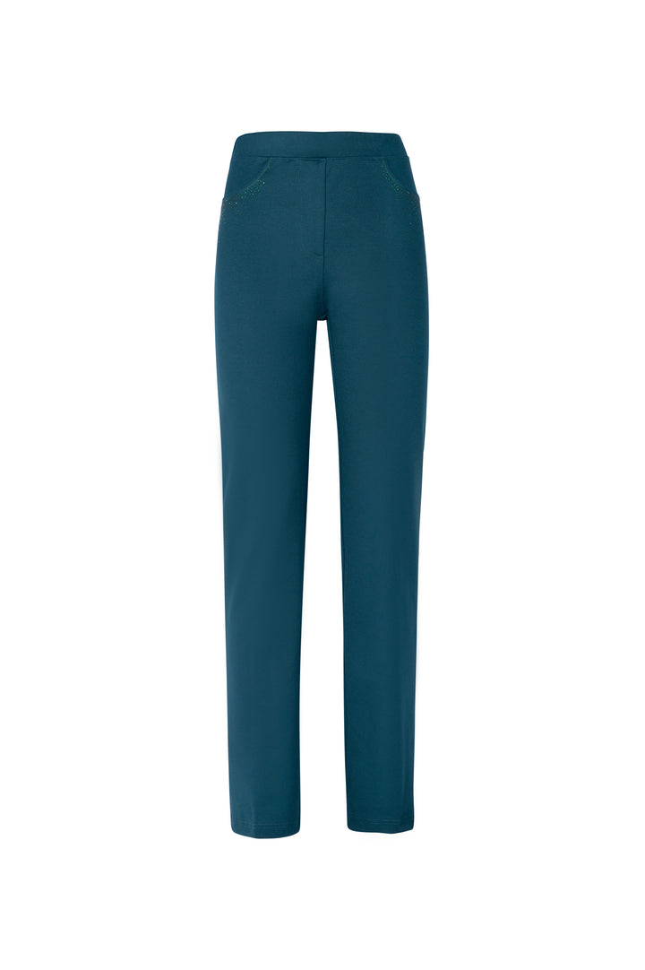 Oltre Tempo Pantalone in punto milano di viscosa con strass Online