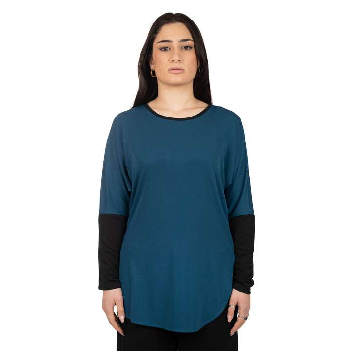 Oltre Tempo Maglia in jersey con contrasti Prezzo Ridotto