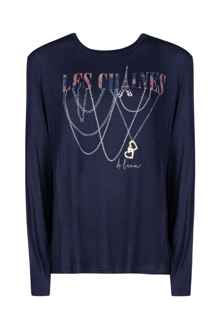 Oltre Tempo T-shirt in viscosa con stampa Affare Del Giorno