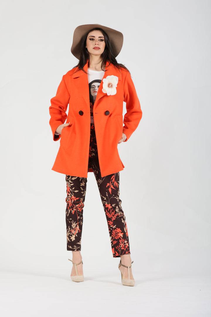 Oltre Tempo Cappotto in viscosa due bottoni Online