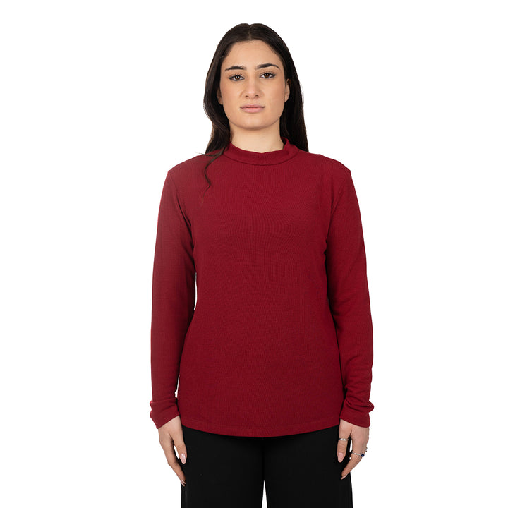 Oltre Tempo Maglia lupetto in misto viscosa Vendite Flash