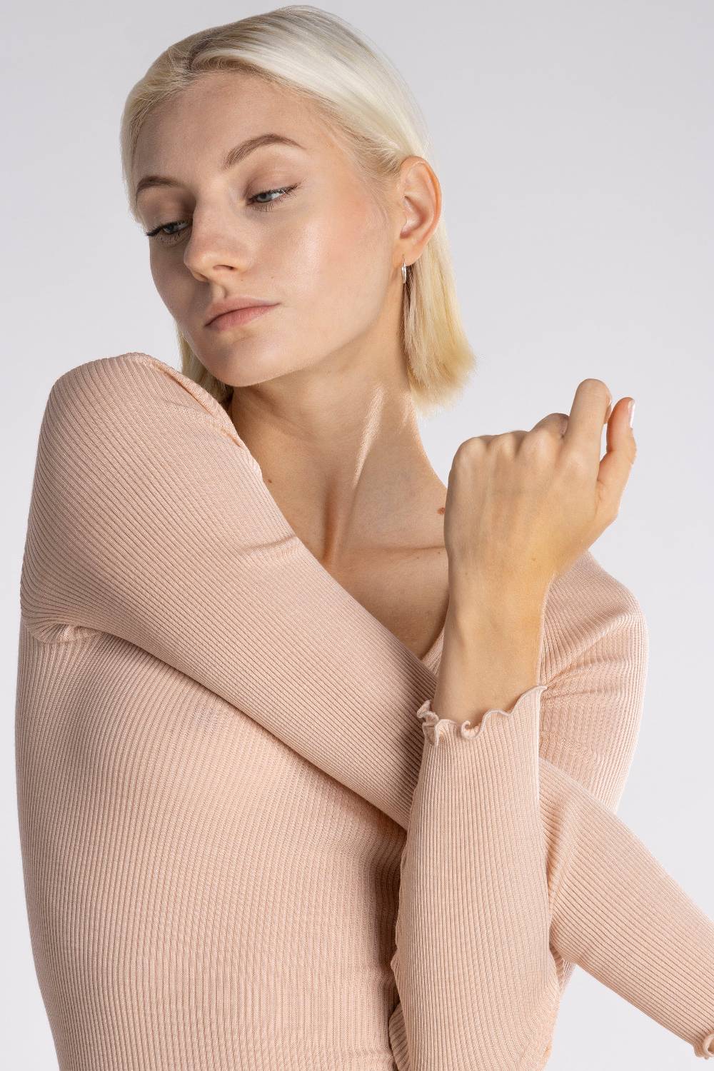 Oscalito Body Maniche Lunghe Donna Lana&Seta 3487 Online