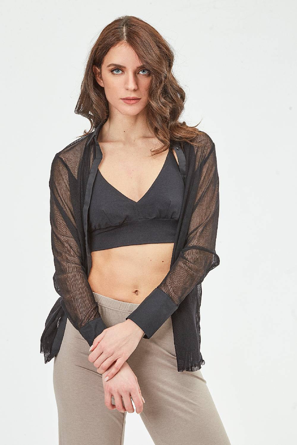Oscalito Bralette in Cotone Makò Egiziano 4529 Offerte