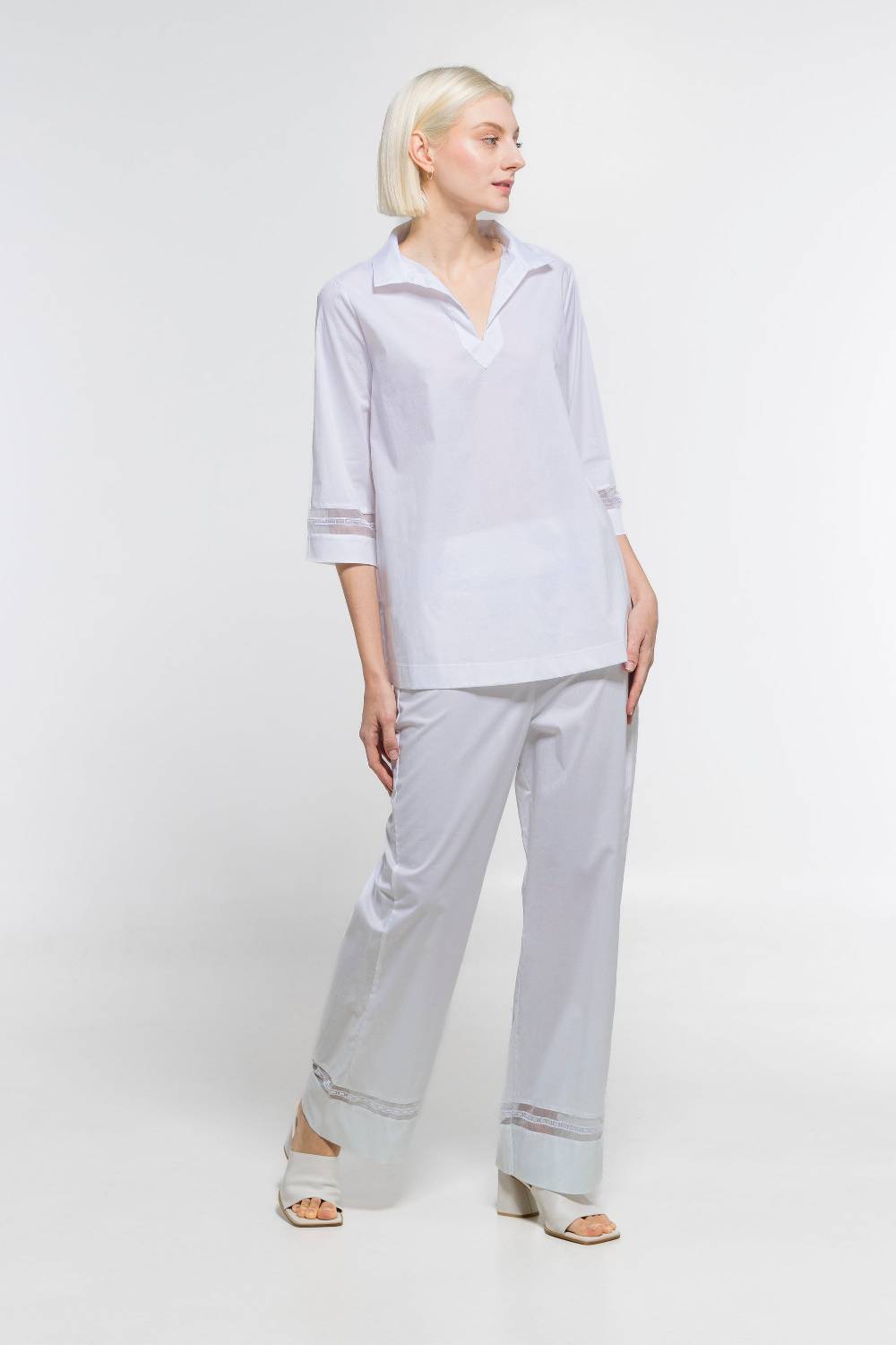 Oscalito Maglia a maniche lunghe Donna COTONE 7141 Nuovo