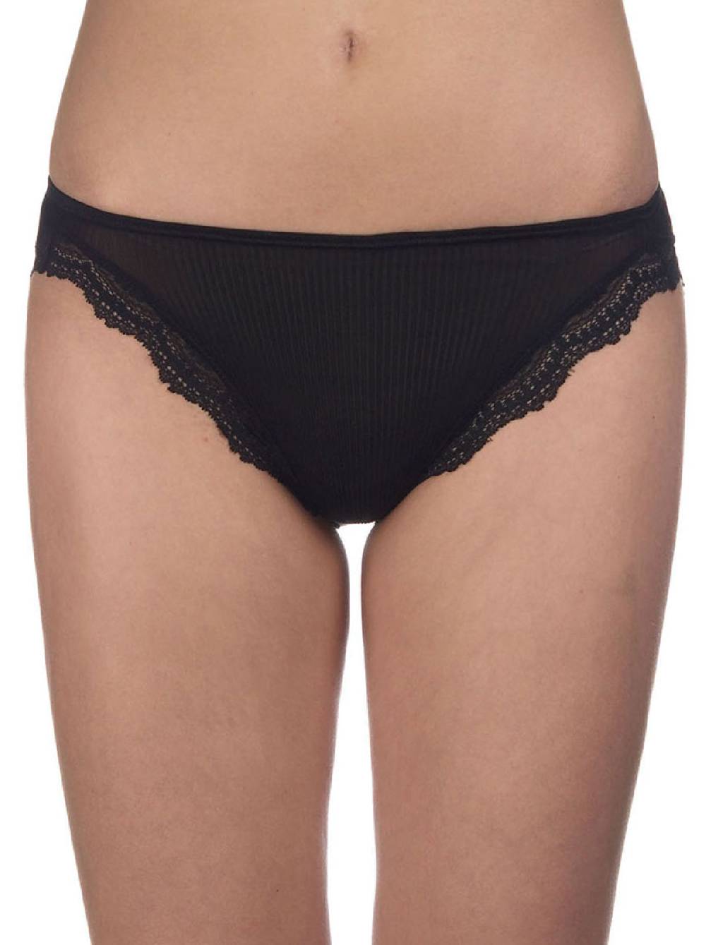 Oscalito Dentelle de Calais® Mini slip a vita bassa in seta 9471 Outlet