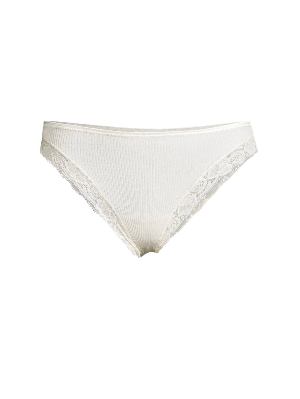 Oscalito Filoscozia Mini Slip Vita Bassa con Pizzo Leavers 3411 Saldi Di Fabbrica