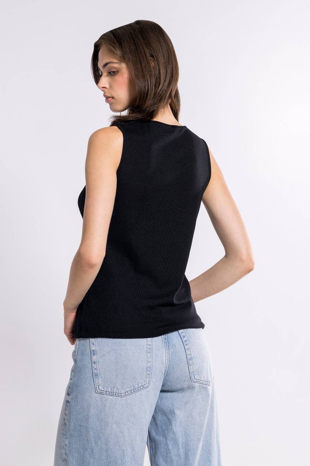 Oscalito Canotta Donna Lana Seta 6874 Promozione