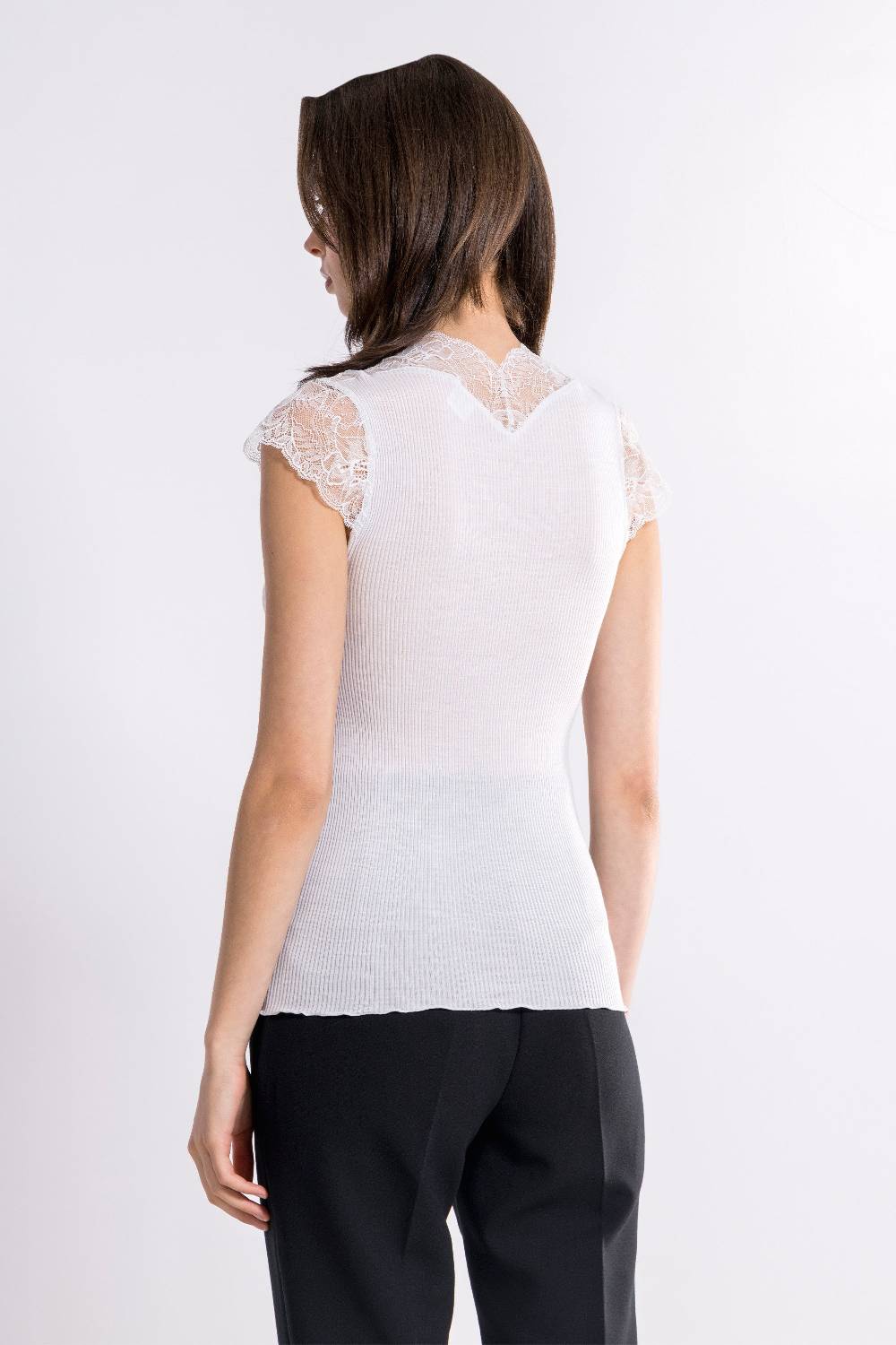 Oscalito T-shirt Donna70% Lana , 30% Seta 6825 Qualità Garantita