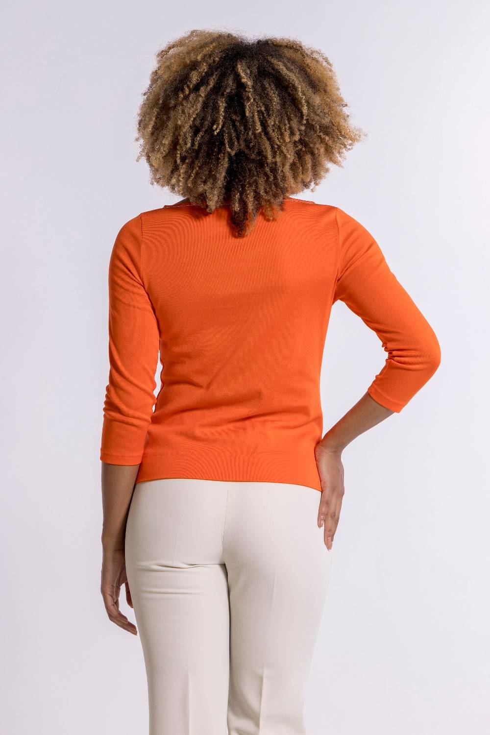Oscalito Maniche 3/4 Donna 100% Cotone 3176M Fino Al -60%
