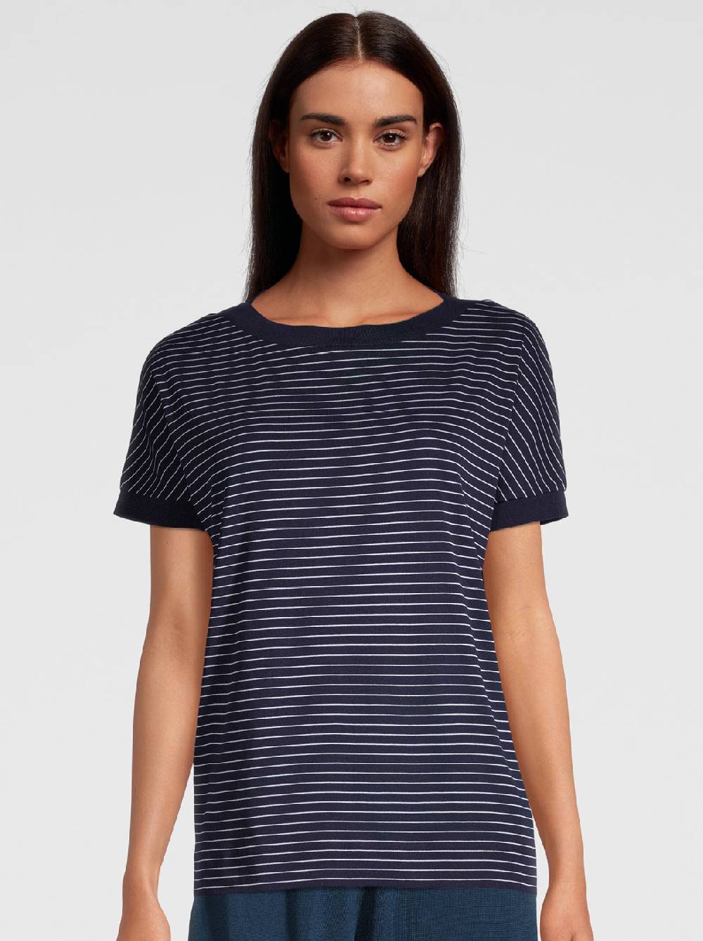 Oscalito T-shirt a righe in cotone 3181 Saldi Di Fabbrica