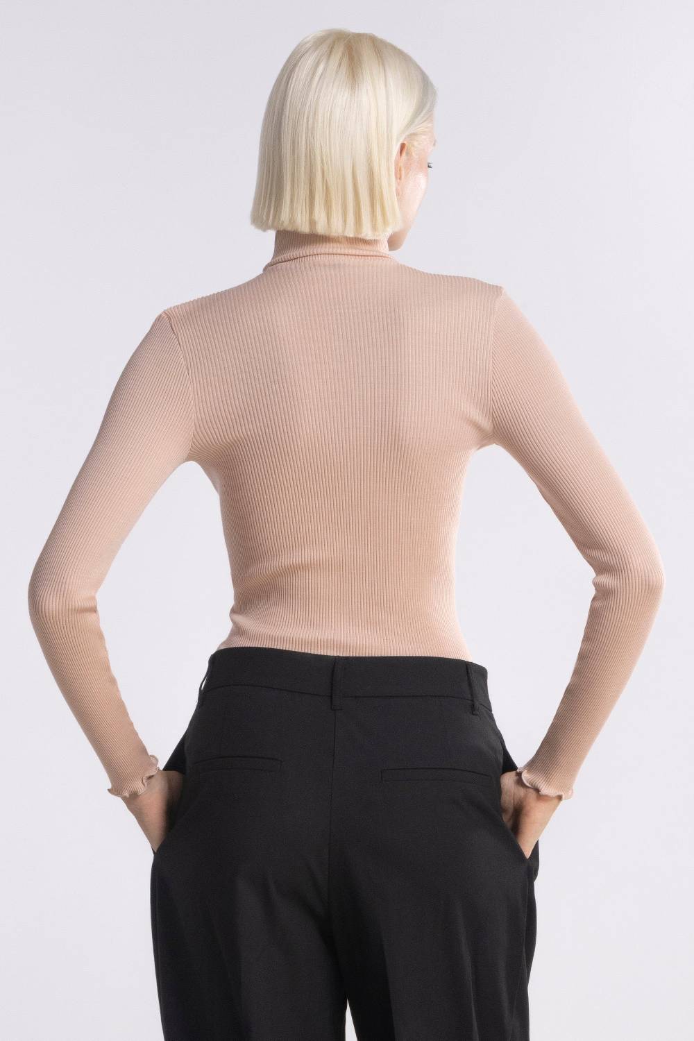 Oscalito Maglia Dolcevita a Maniche Lunghe in Lana e Seta 3438 Negozio