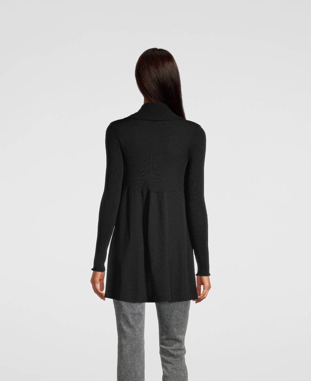 Oscalito Cardigan Lungo in Lana e Seta 3463 Consegna Veloce
