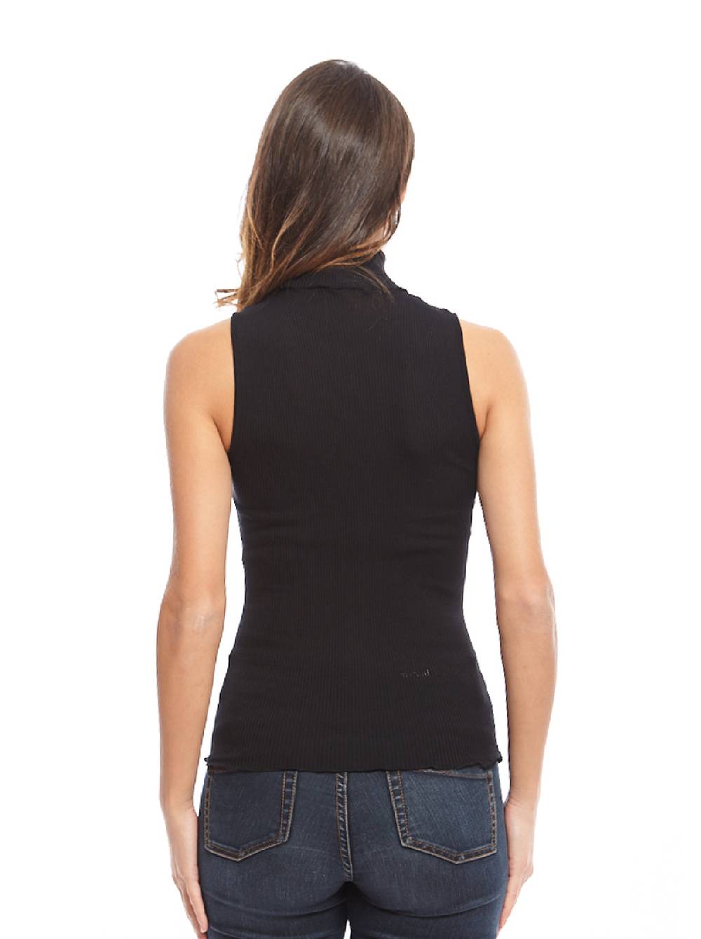 Oscalito Dolcevita senza maniche Lana e Seta 3427 Saldi Di Fabbrica
