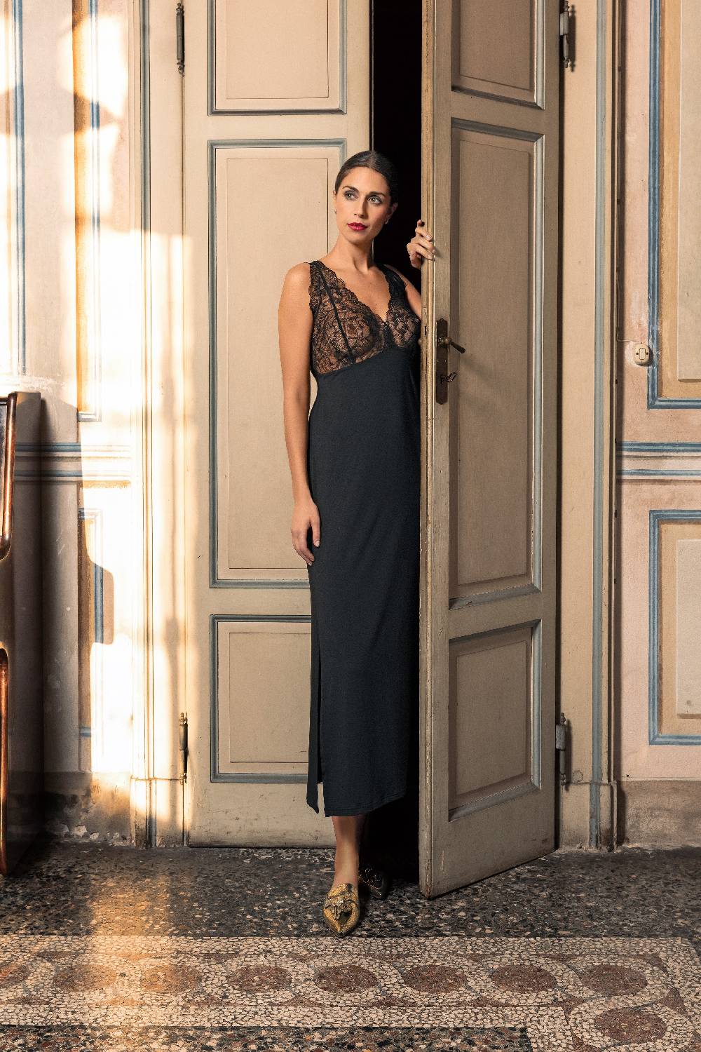 Oscalito Abito Donna94% Modal, 6% Elastan 1411 Vendite Flash