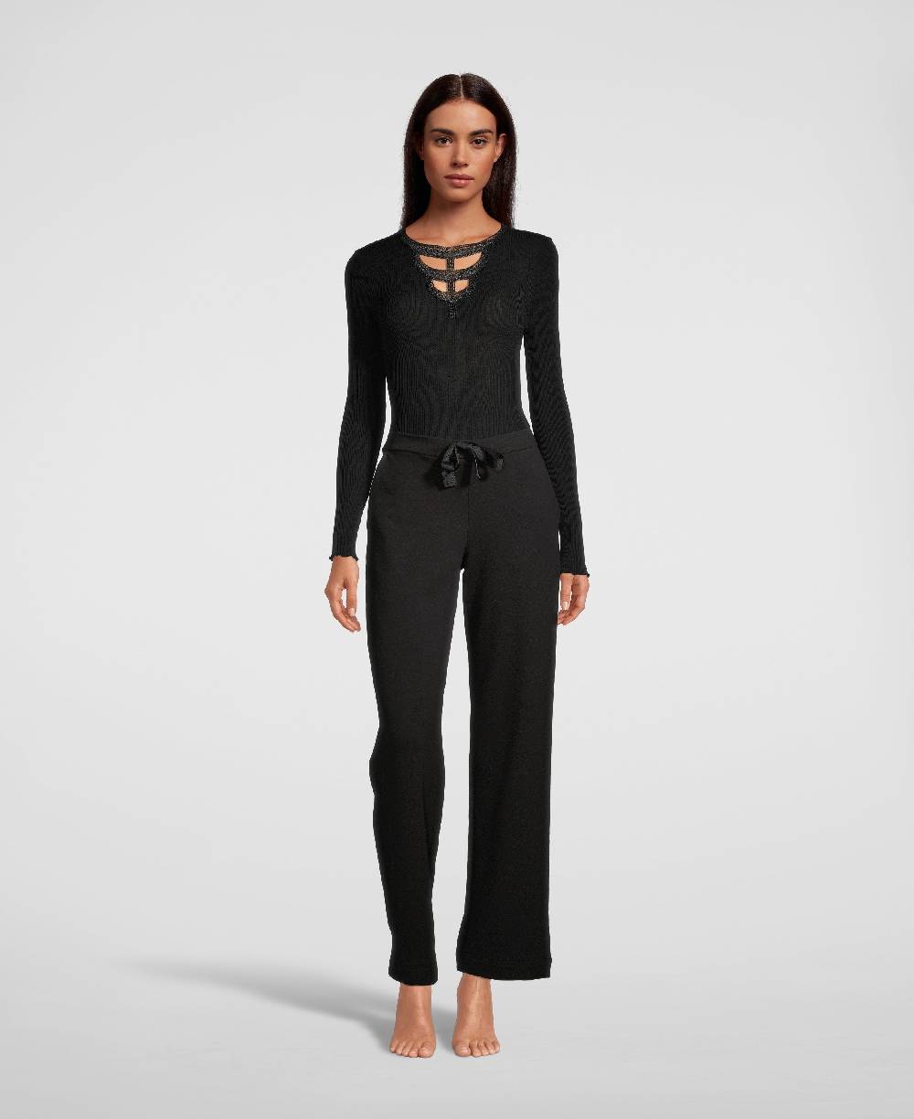 Oscalito Pantalone Donna94% COTONE , 6% ELASTAN 6699 Affare Del Giorno