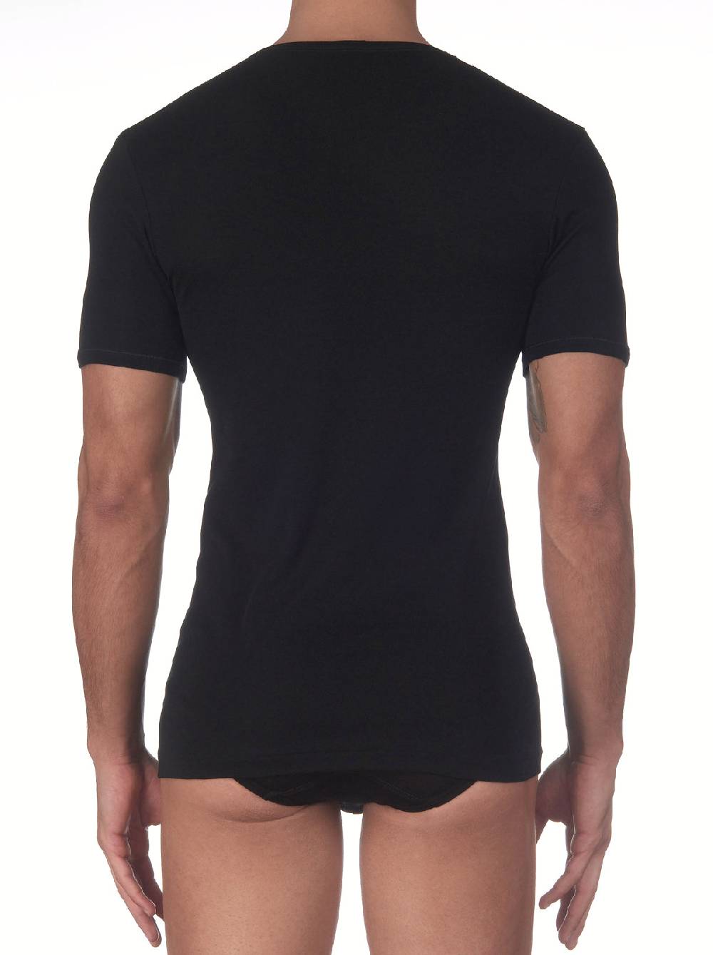 Oscalito T-shirt in cotone con scollo a V 742 Online