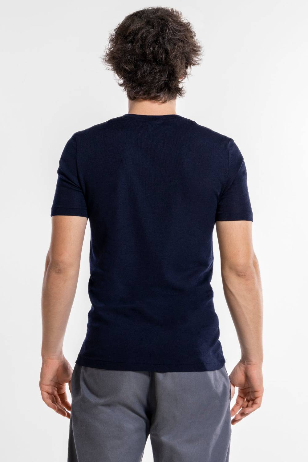 Oscalito T-Shirt Girocollo in Lana e Seta 624 Hotsell