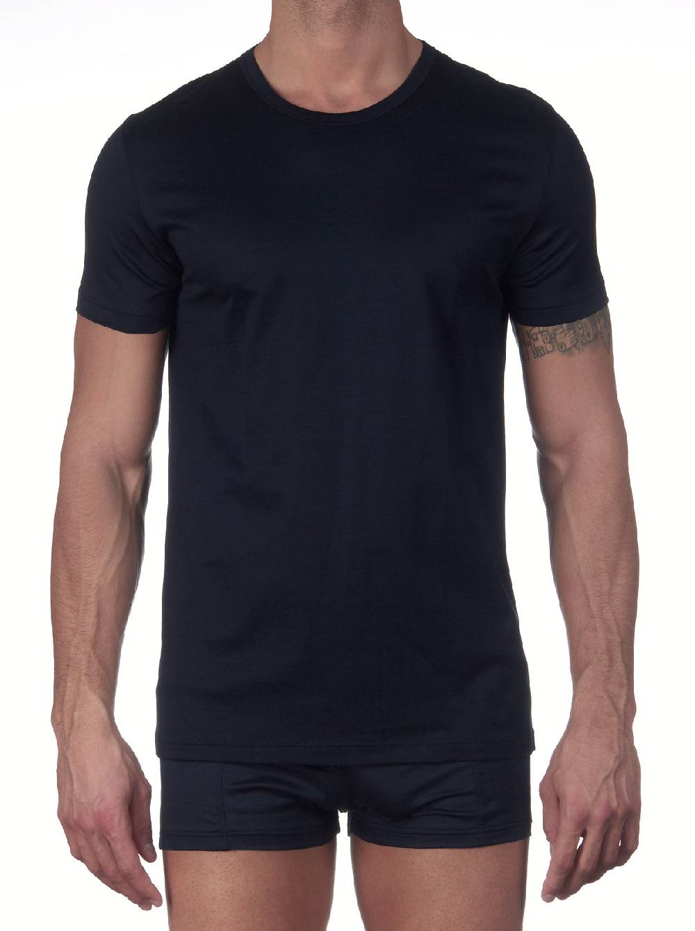 Oscalito T-shirt girocollo in cotone 2600 Moda