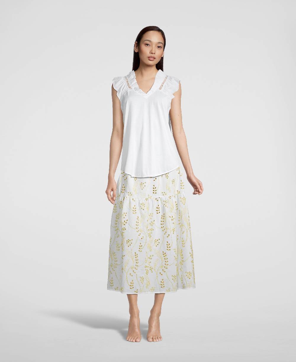 Oscalito Top 100% Cotone con logo Oscalito 6773 Shopping Online