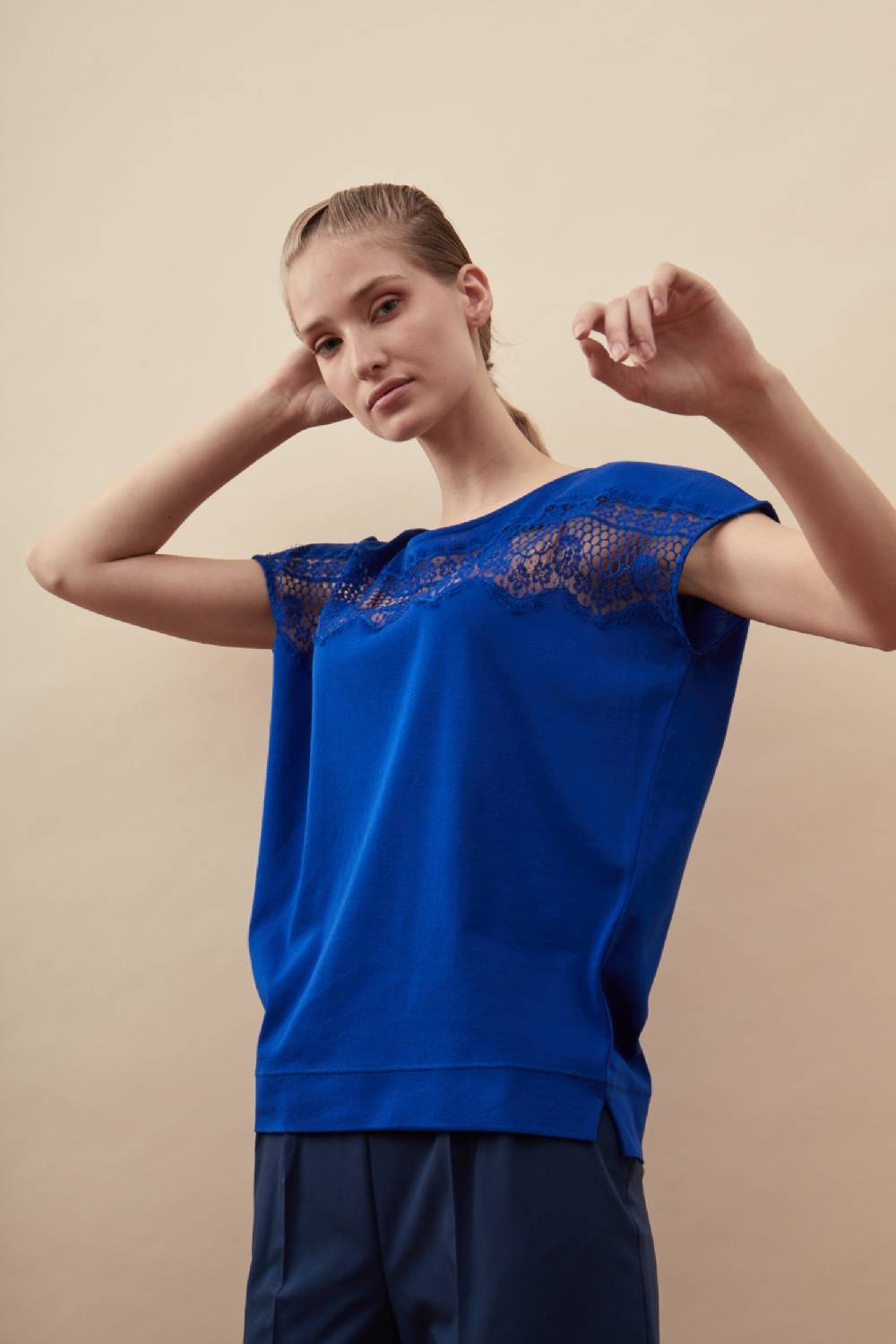 Oscalito T-shirt Donna 100% Cotone 4864 Saldi Di Fabbrica
