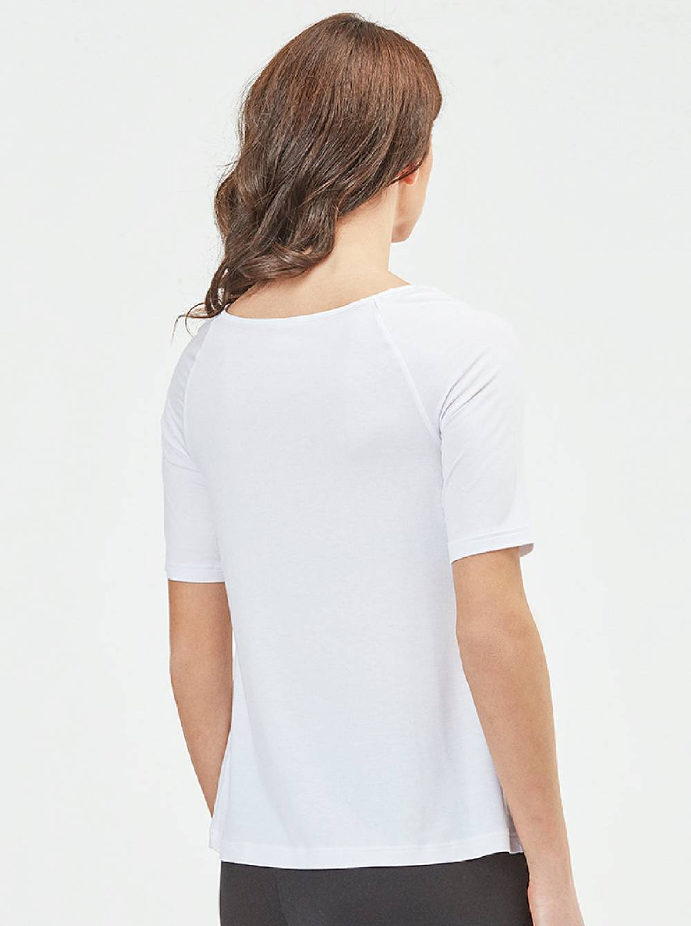 Oscalito T-Shirt in micromodal con Macramè 1371 Moda