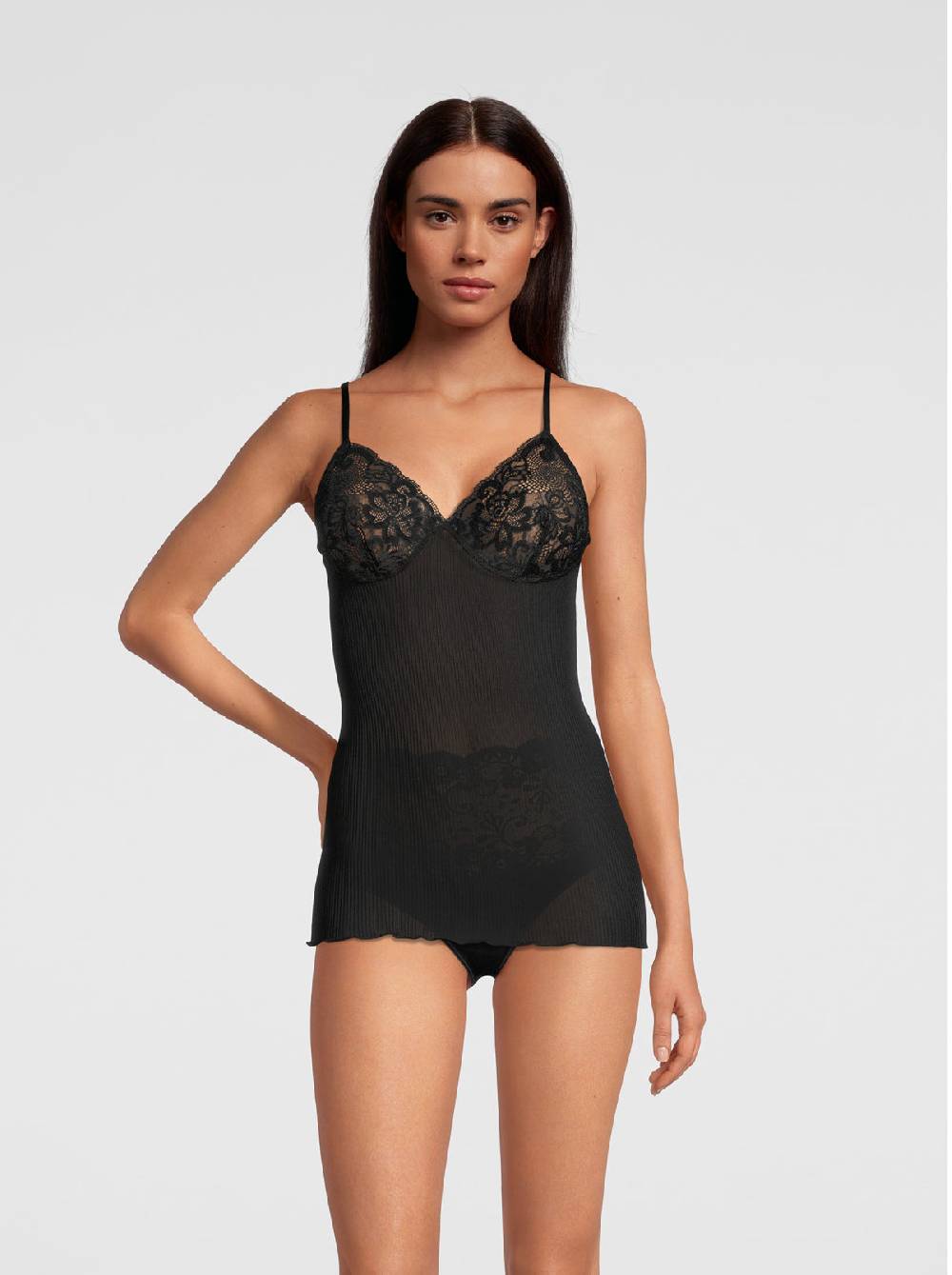 Oscalito Canotta in Pura Seta con Reggiseno 9462 Discount Store per i nuovi prodotti