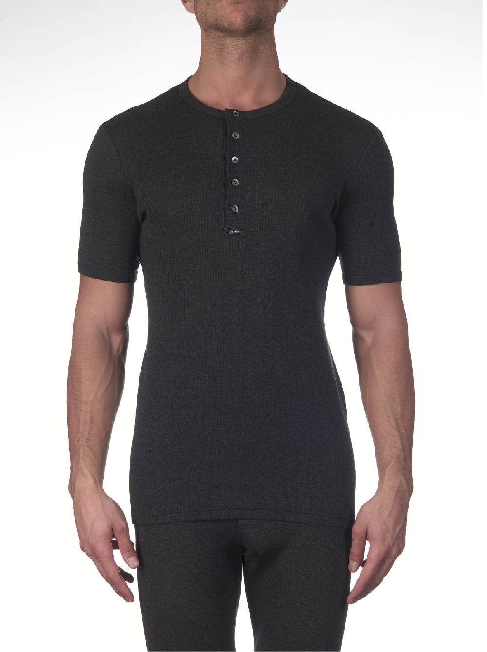 Oscalito T-shirt Apertura Bottone in Termotex® 5558 In Saldo