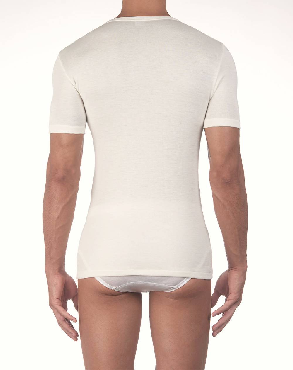 Oscalito T-shirt Cotone sulla pelle e Lana all'esterno 339 2025