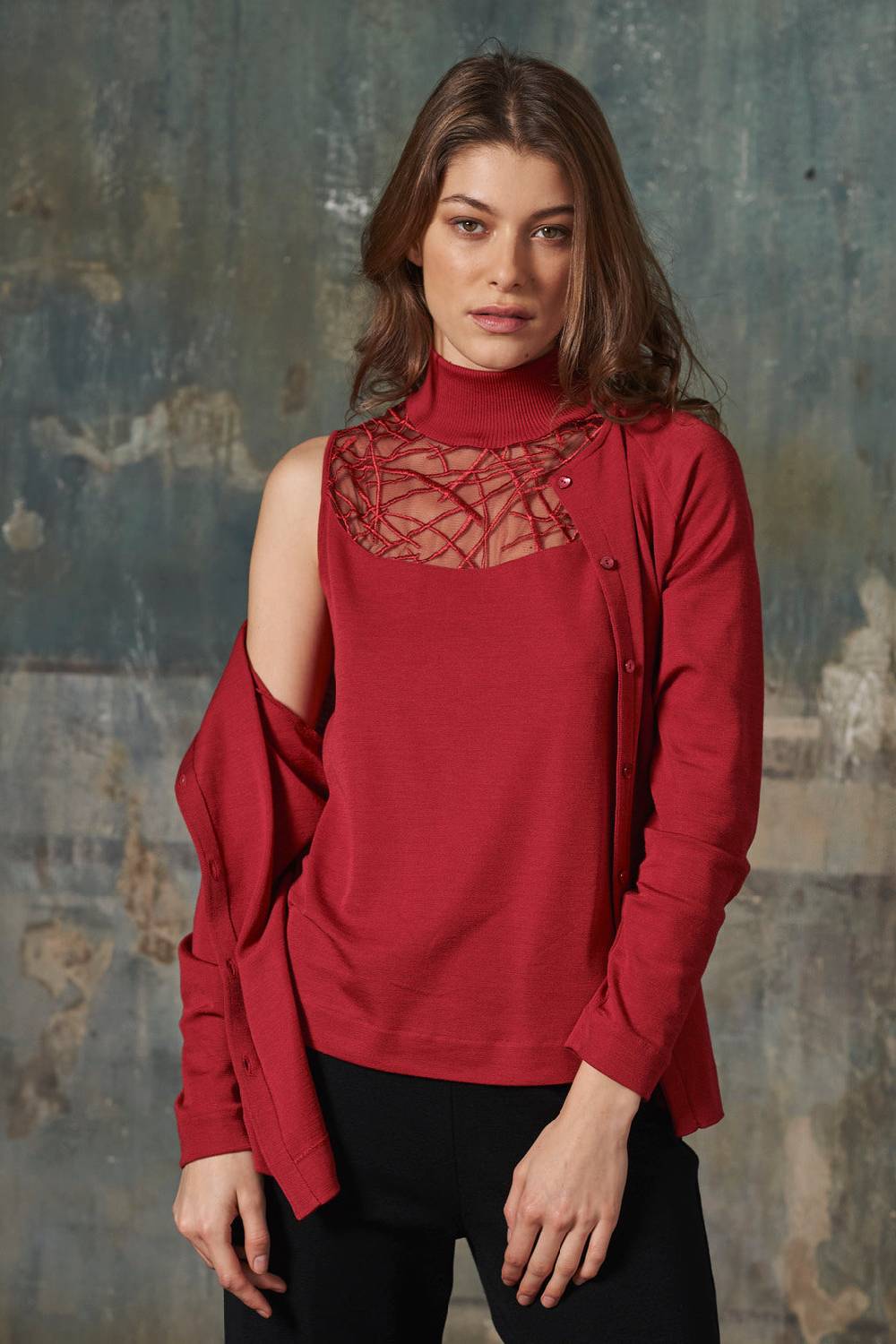 Oscalito Top Donna 70% Lana, 30% Seta 5846 Hotsell