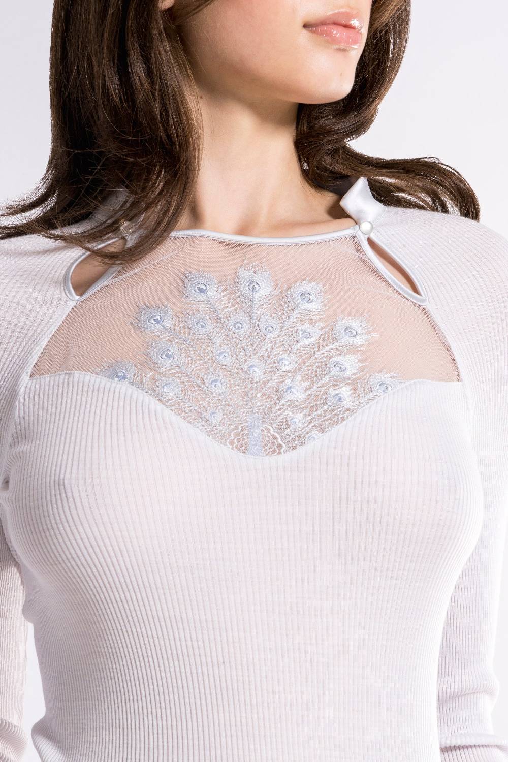 Oscalito Maglia a maniche lunghe Donna70% Lana , 30% Seta 6871 I Più Venduti
