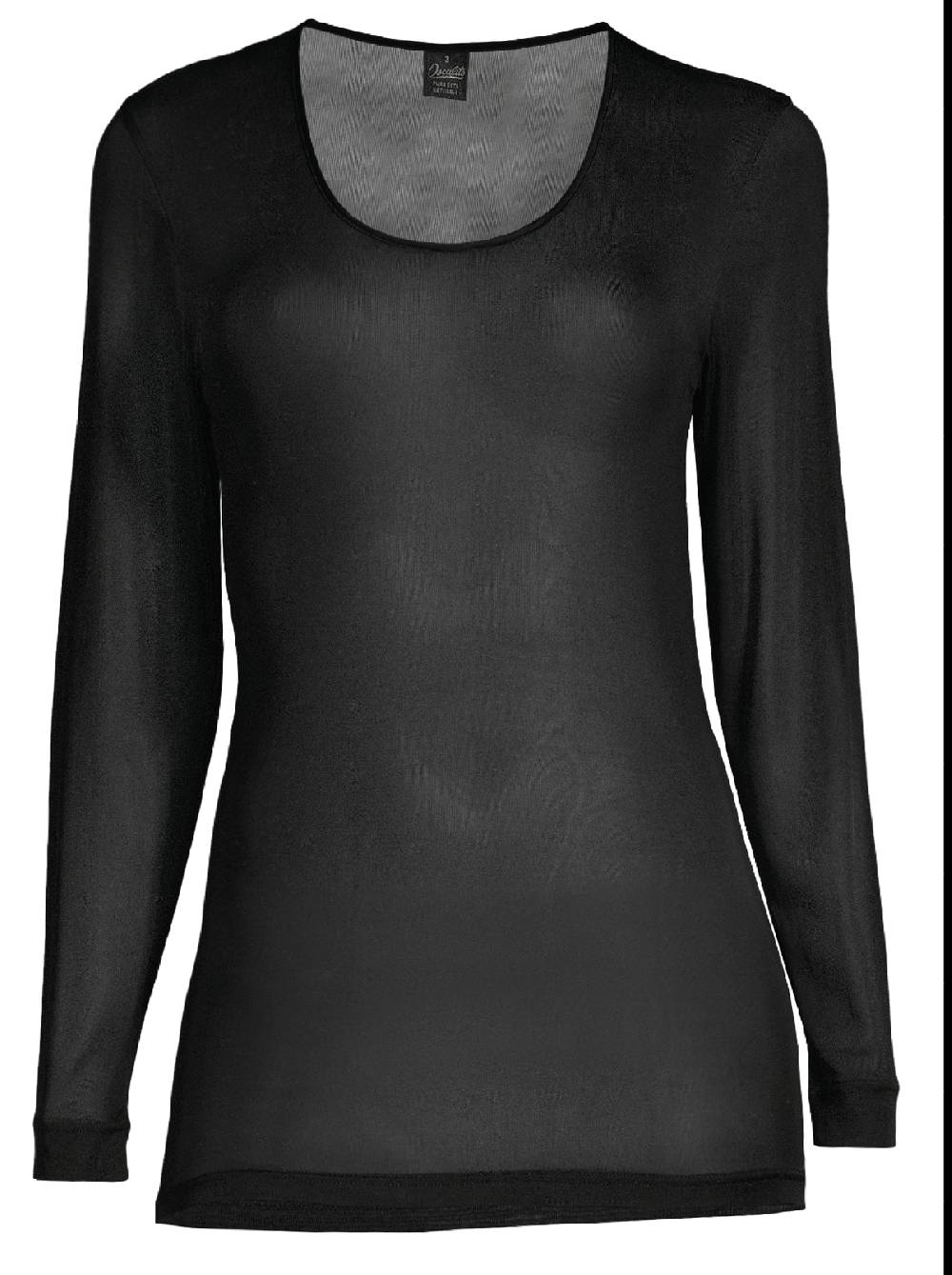 Oscalito Camicia a maniche lunghe in pura seta 4486 Negozio