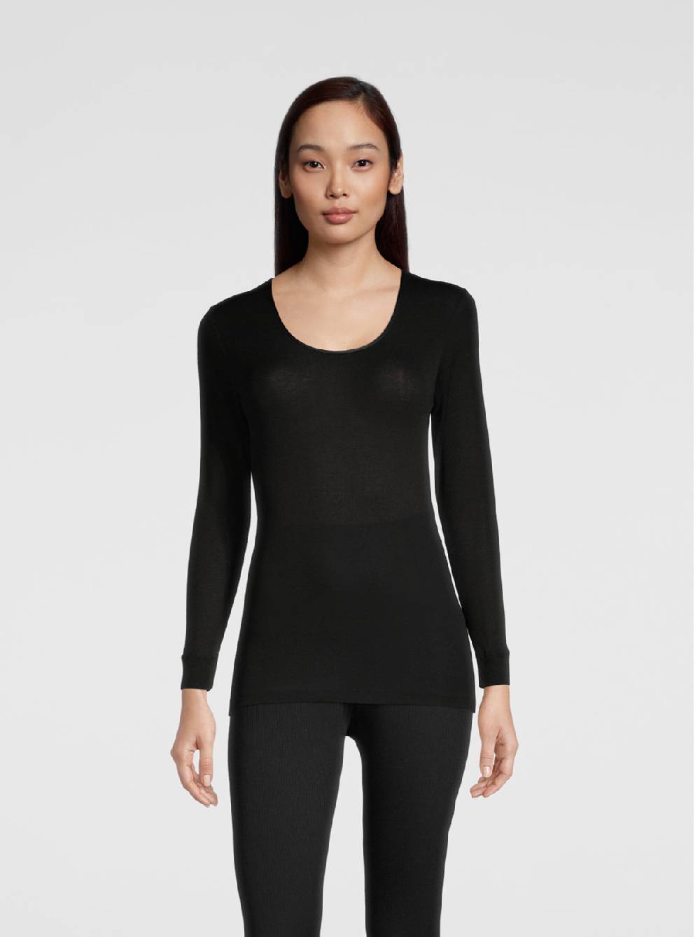 Oscalito Filoscozia Maglia girocollo manica lunga 556 In Saldo
