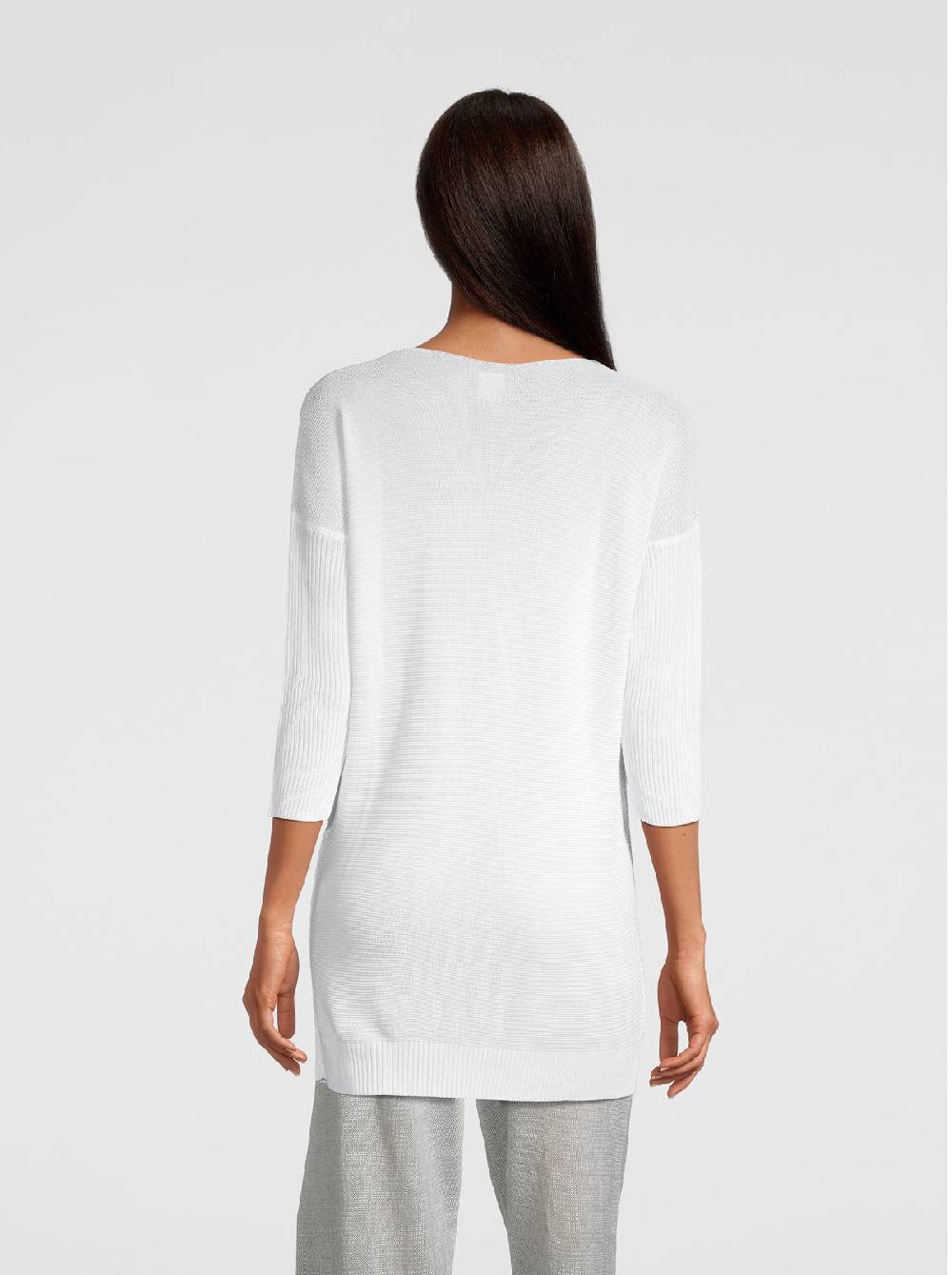 Oscalito Maglia maxi manica lunga in maglia tricot 6598 Nuovo