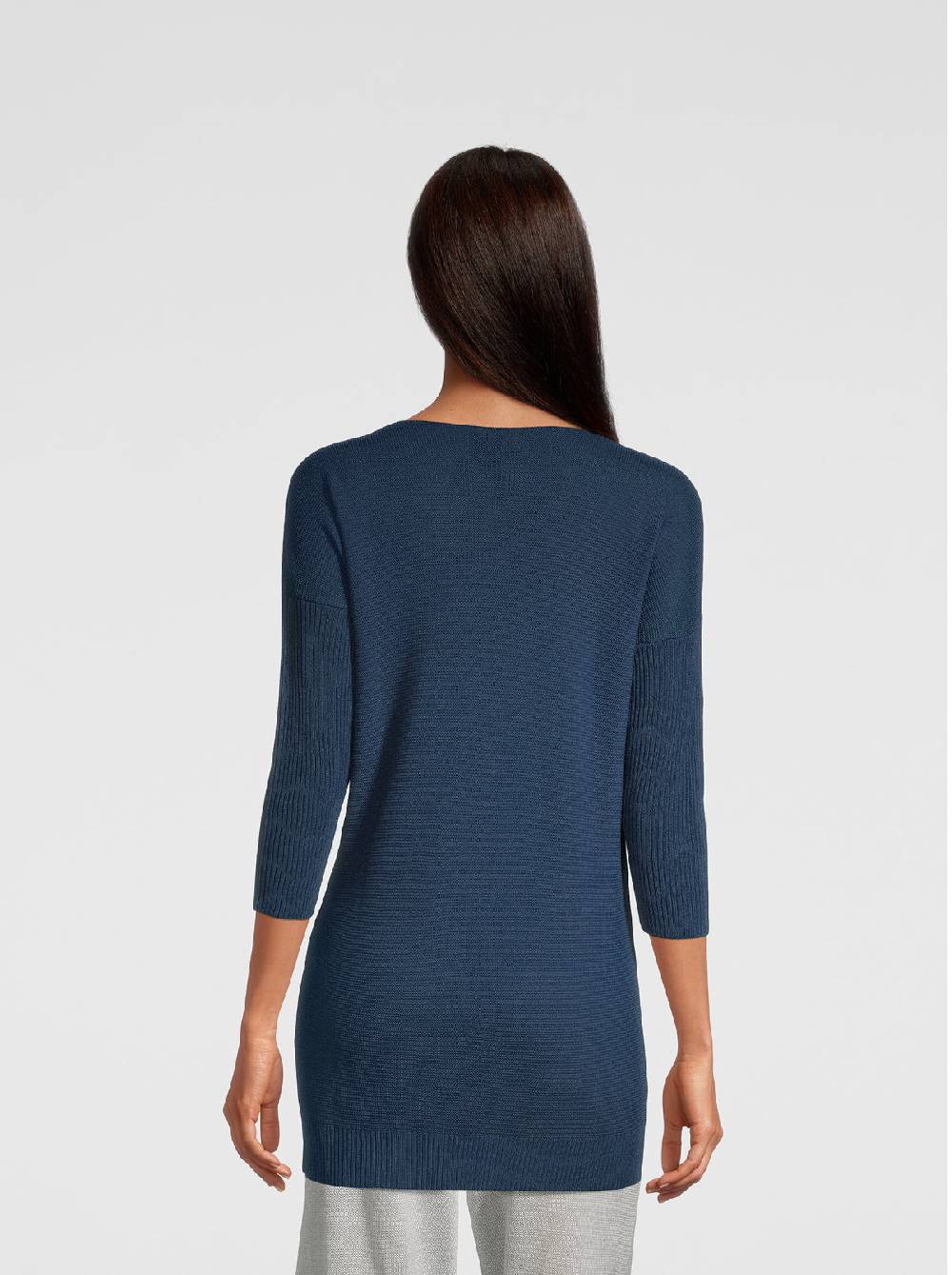 Oscalito Maglia maxi manica lunga in maglia tricot 6598 Nuovo
