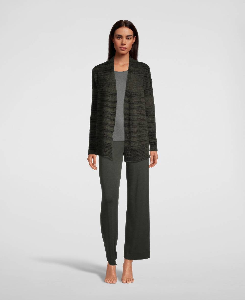 Oscalito Cardigan donna maniche lunghe aperto davanti 6712 Offerte