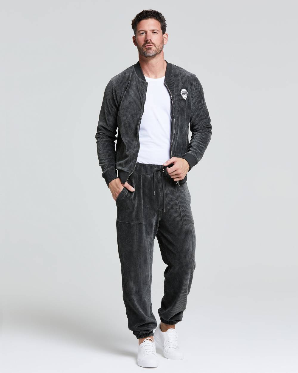 Pompea BOMBER VELLUTO COSTE UOMO Vendite Flash