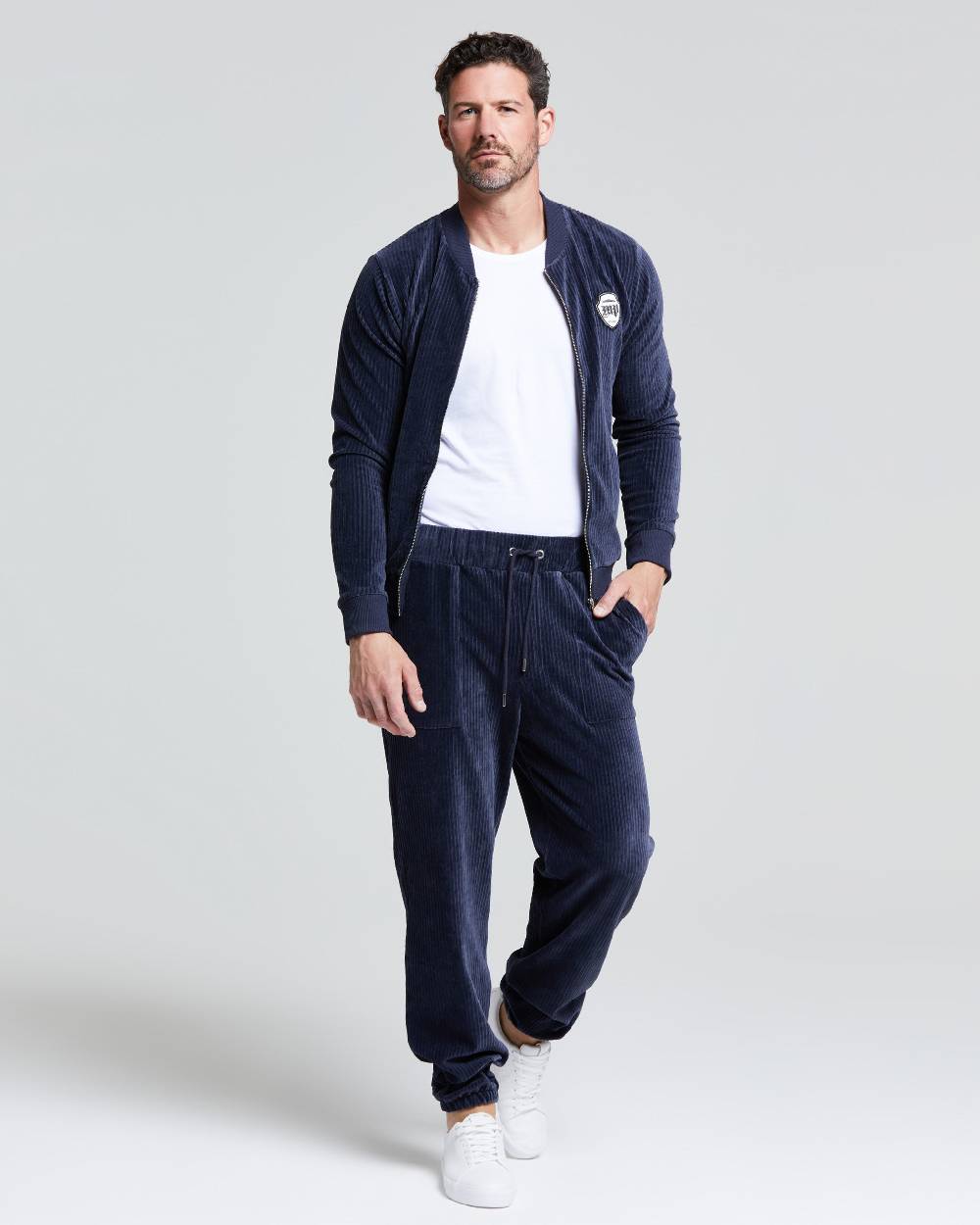 Pompea BOMBER VELLUTO COSTE UOMO Offerta