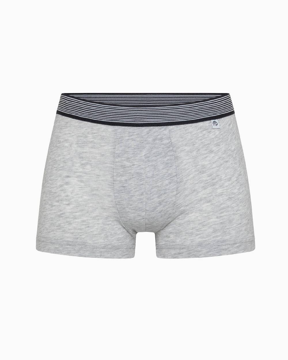 Pompea Boxer bimbo in cotone organico con elastico a righe Offerte