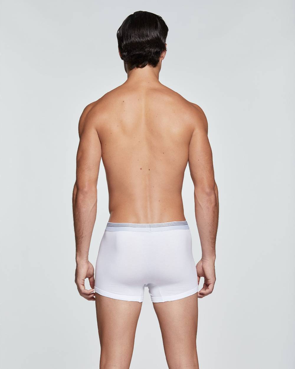 Pompea Boxer in cotone Player con cinturino in contrasto Promozione