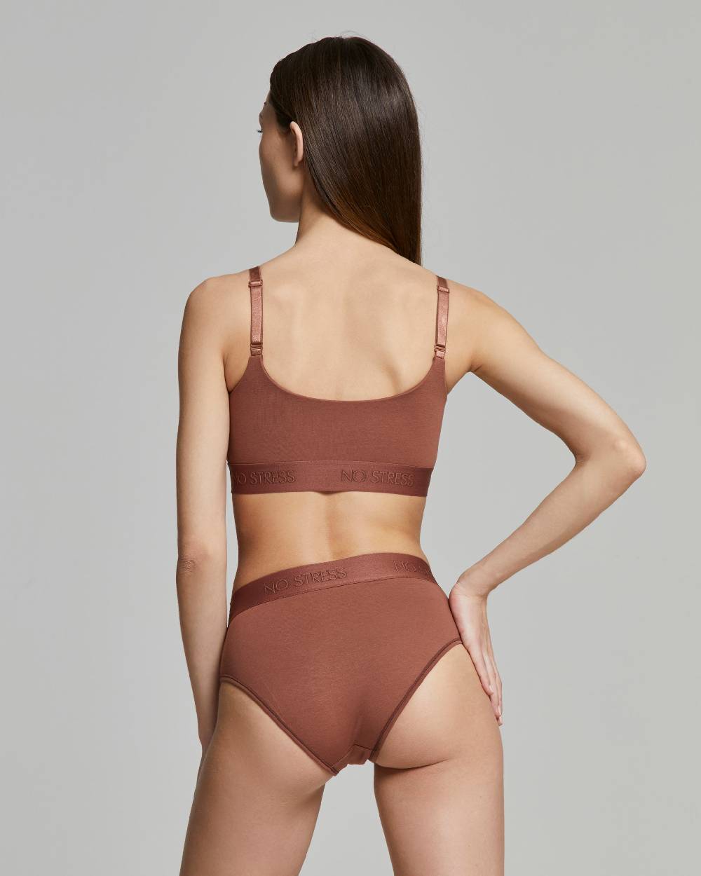 Pompea Brassiere no stress cotone modal Spedizione Gratuita