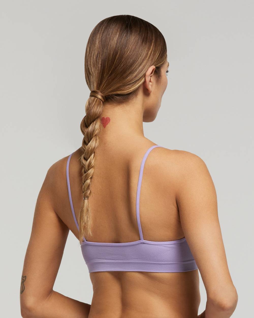 Pompea Brassiere seamless spalla stretta tinta unita Affare Del Giorno