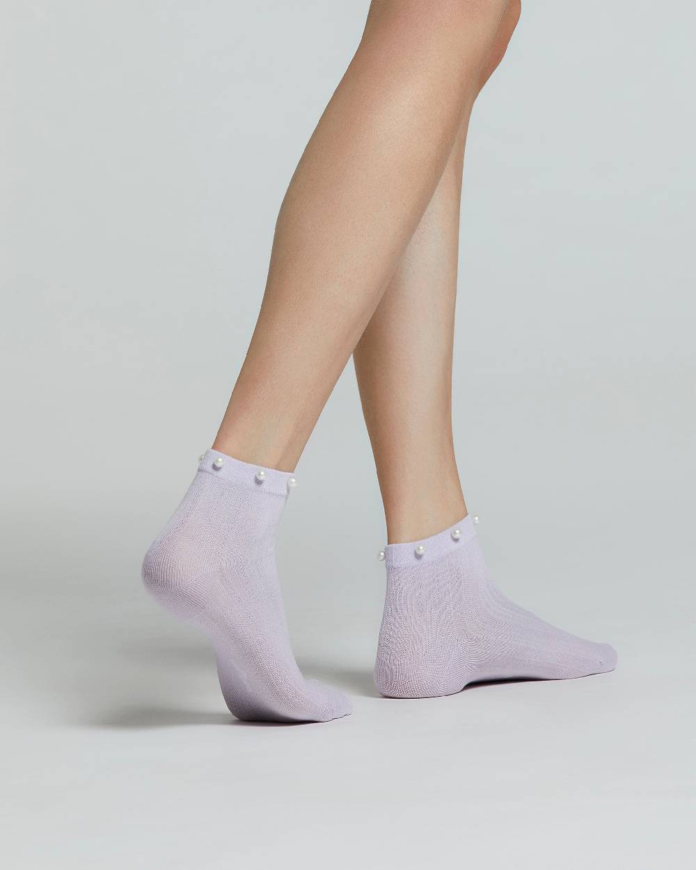 Pompea CALZA COTONE MORGANA CON PERLE Negozi Online