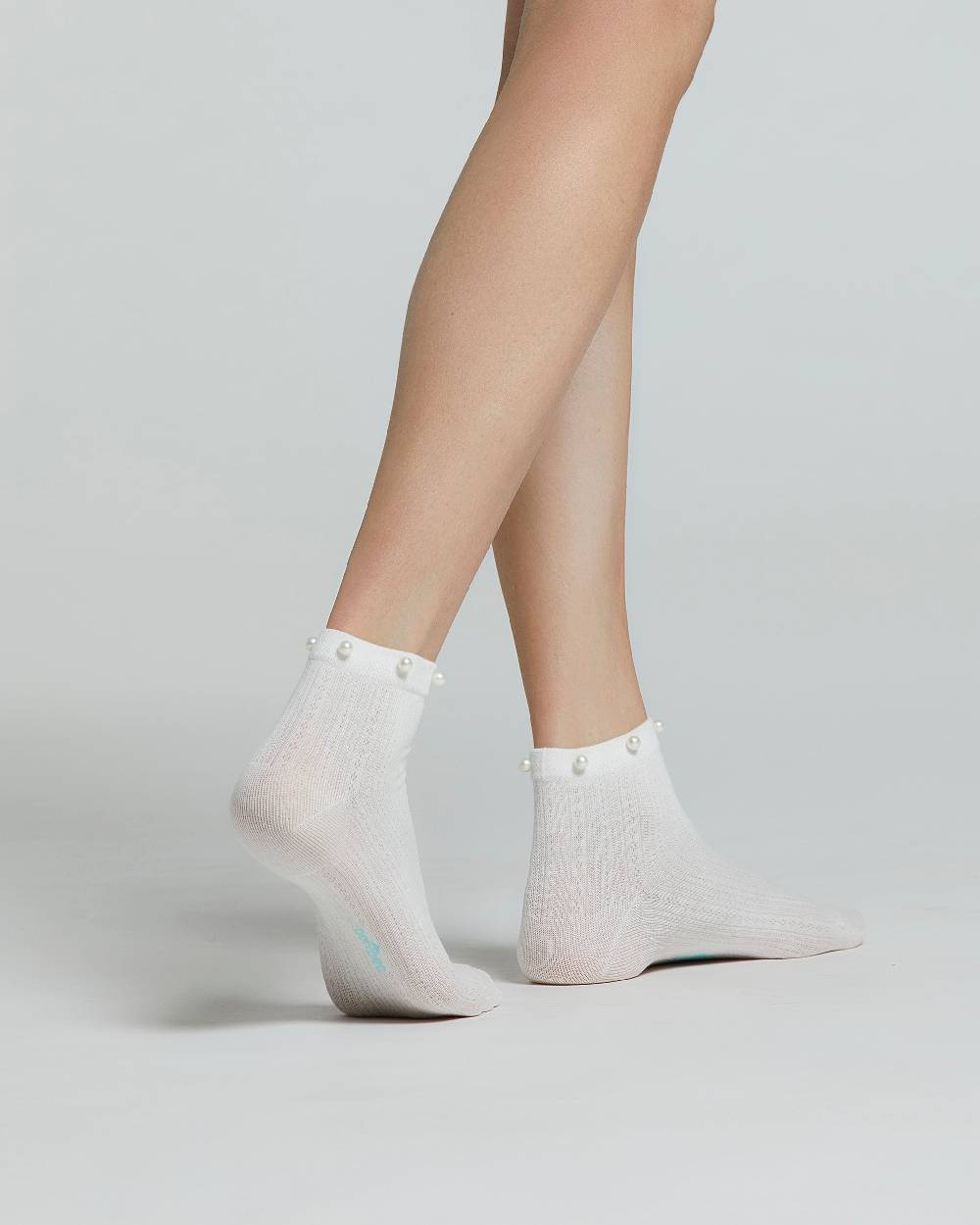 Pompea CALZA COTONE MORGANA CON PERLE Acquista Ora