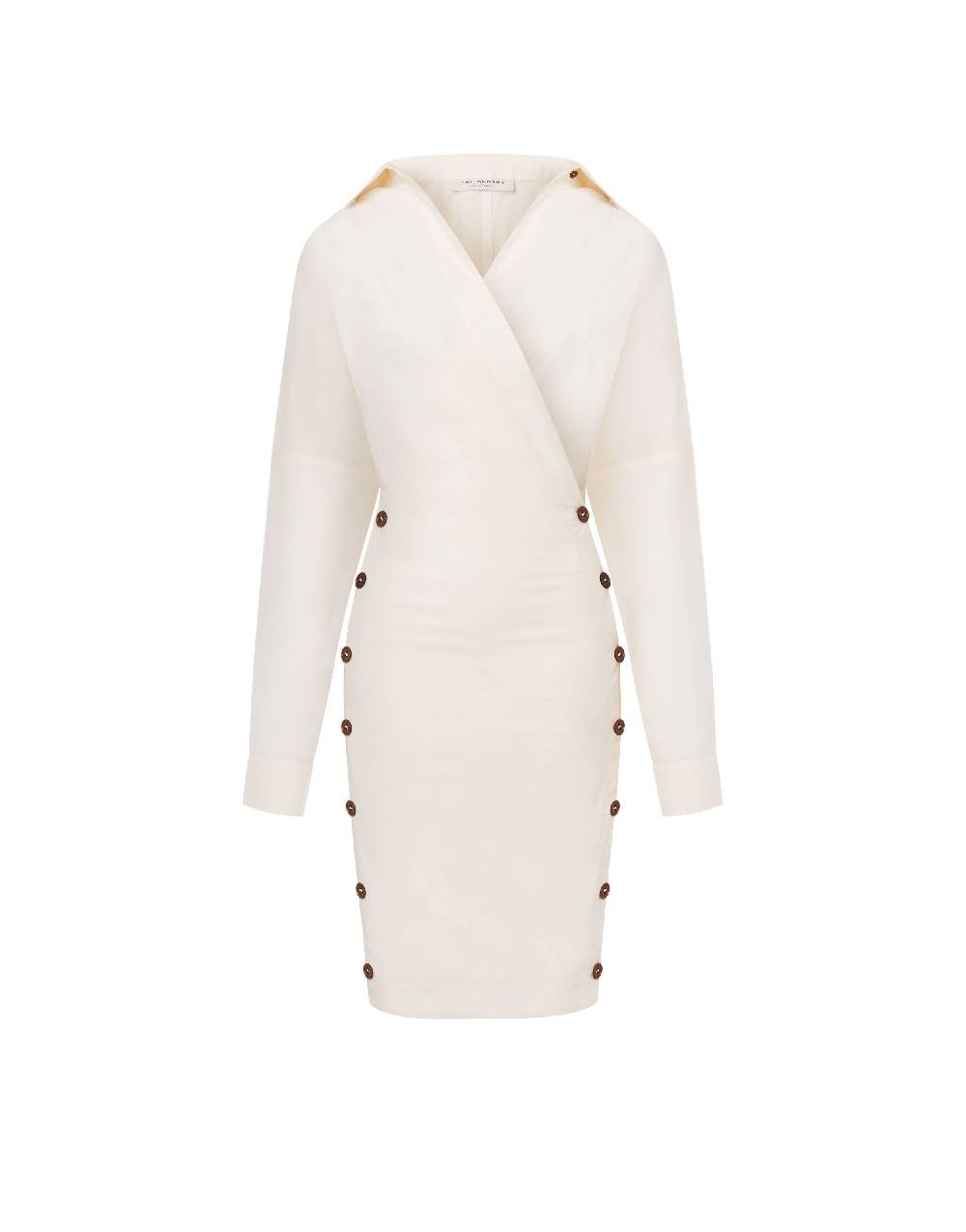 Philosophy Di Lorenzo Serafini Abito in cotone stretch con bottoni Hotsell