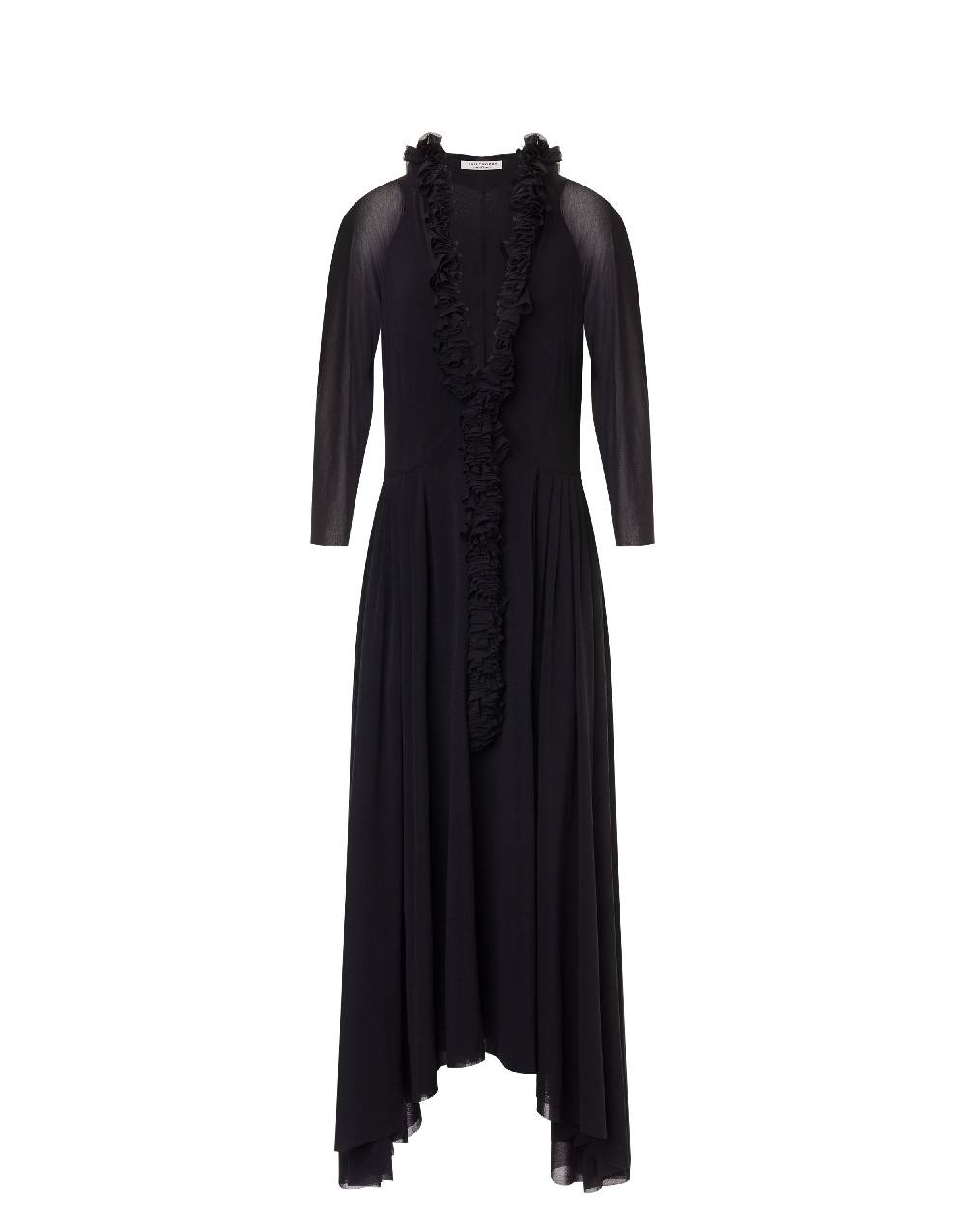 Philosophy Di Lorenzo Serafini Abito in tulle stretch con ruches Vendita Calda